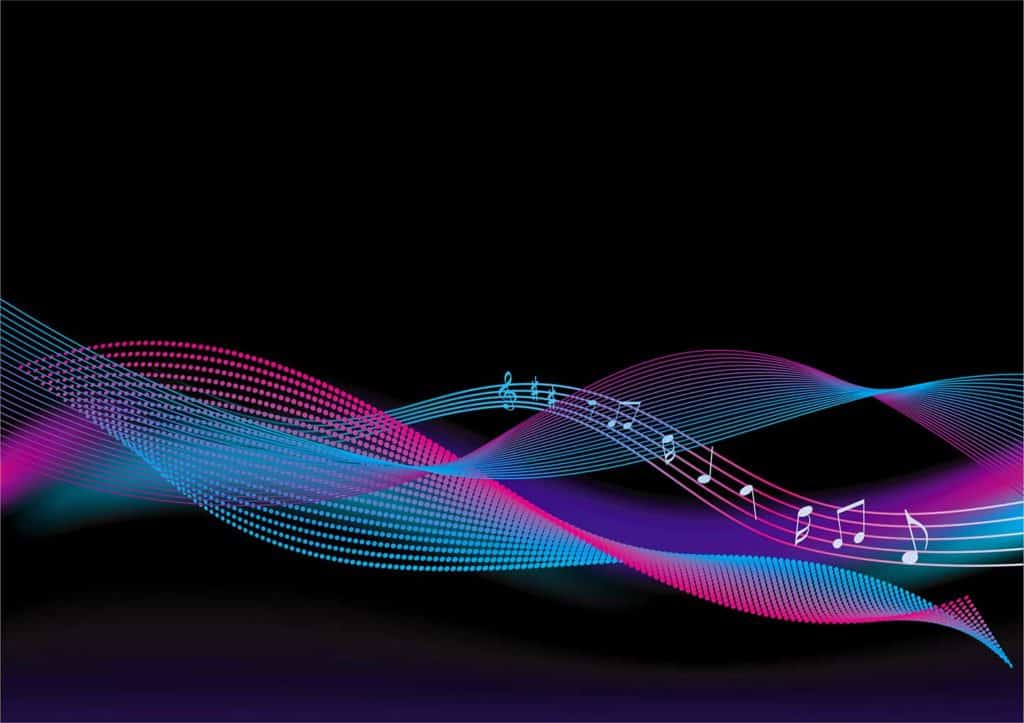 music soundwaves